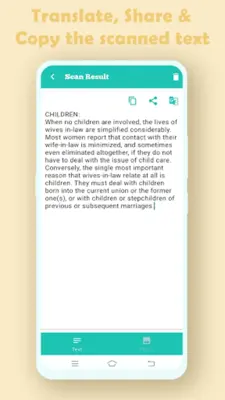 Easy Text Scanner  Copy text android App screenshot 3